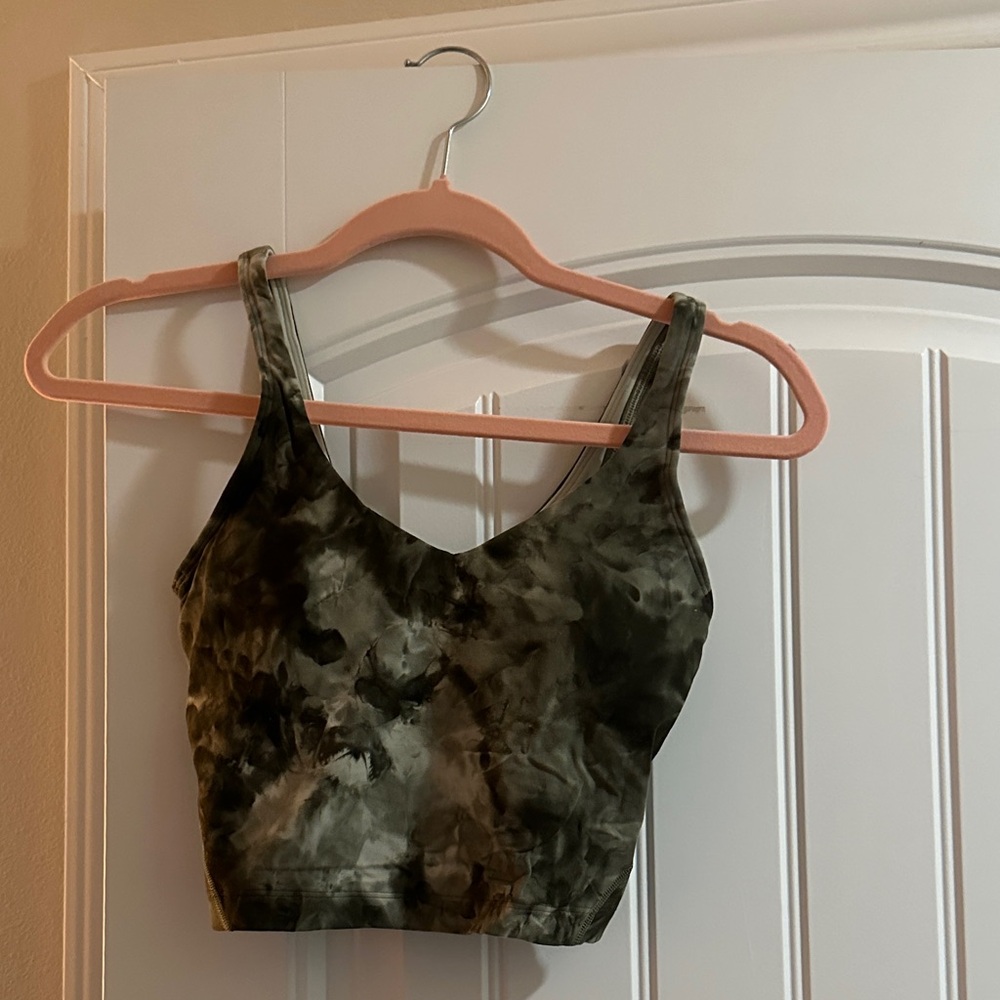 Lululemon Align Tank Diamond Dye Green